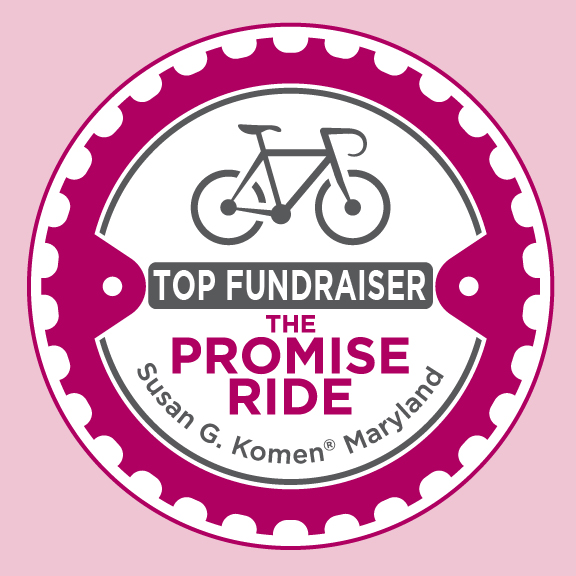 Promise Ride Top Fundraiser Badge